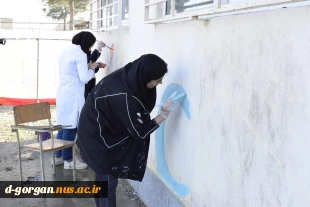 حضور دانشجویان آموزشکده فنی و حرفه ای دختران مائده گرگان در کاروان خدمت جهادی فاتح روستای قورچای آزاد شهر. 2